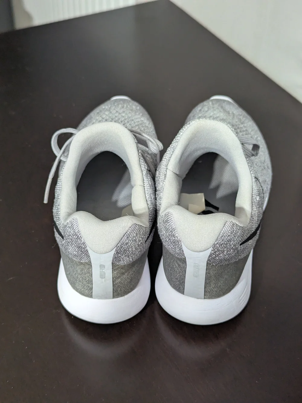 Nike Gray Flyknit Running Shoes